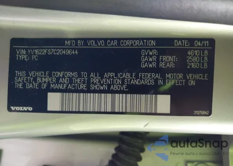 YV1622FS7C2049644
